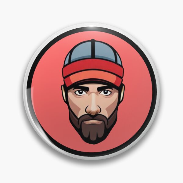 Item preview, A bearded male wearing a snapback cap. designed and sold by fetch-it-studio.