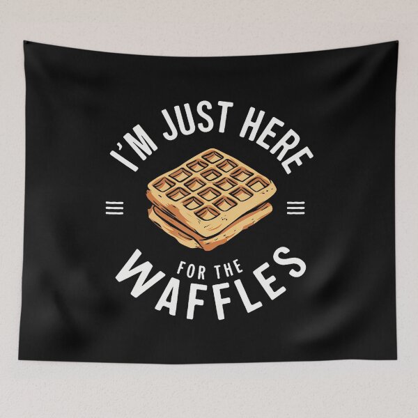 Item preview, Waffle Lover I'M Just Here For The Waffles designed and sold by elihletoriong.