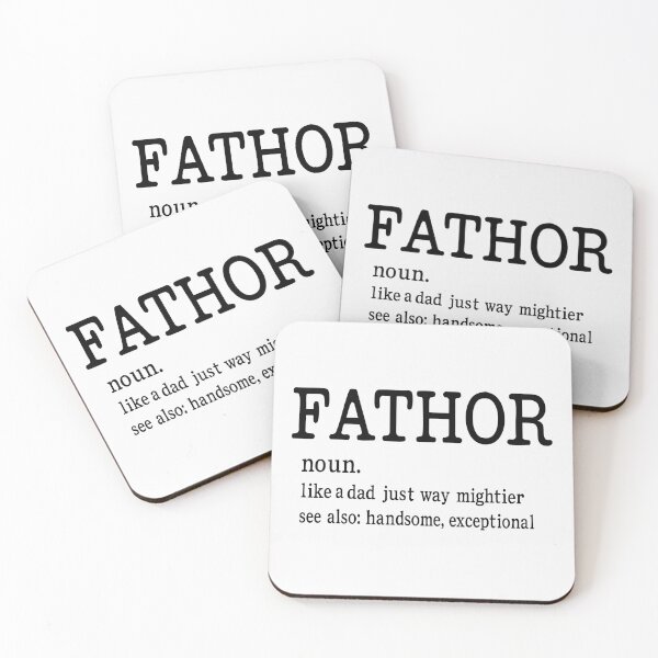 Item preview, Fathor Definition, Father's Day designed and sold by CloudyPress.