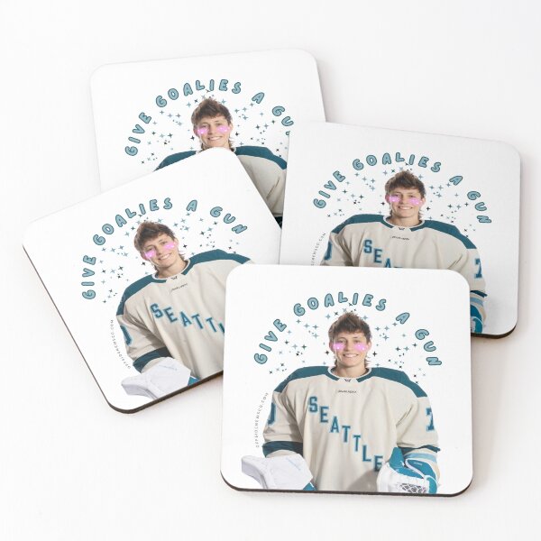 Item preview, Give Goalies a Gun: Carly Jackson designed and sold by OffsideNewsCo.