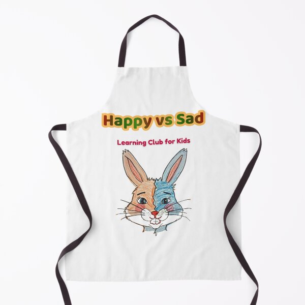 Item preview, Happy vs Sad – Cute Bunny Emotions | Learning Club for Kids designed and sold by AME Kids Designs.