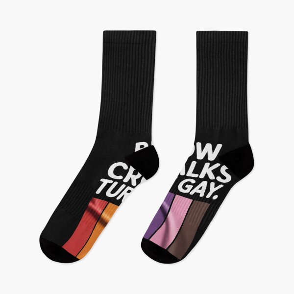 Item preview, Rainbow Crosswalks Turned Me Gay Funny LGBTQ+ designed and sold by Hofersofer.