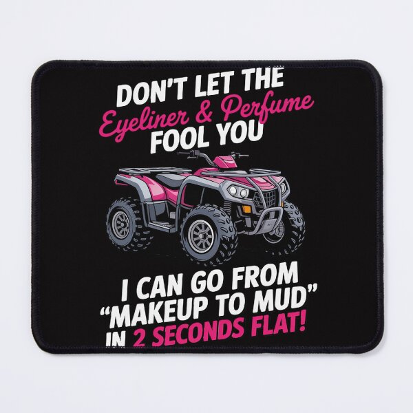 Item preview, ATV Quad Bike Riding Girl For All-Terrain Four Wheeler designed and sold by teltvitossuilea.