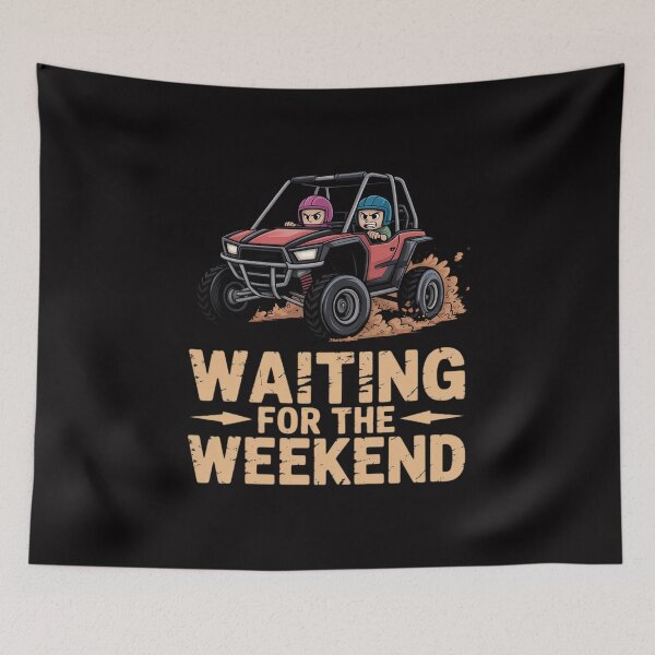 Item preview, ATV Off Road Side By Side Waiting For The Weekend designed and sold by teltvitossuilea.