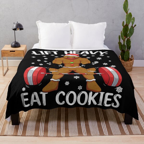 Item preview, Lift Heavy Eat Cookies Gingerbread designed and sold by najbulaledany.