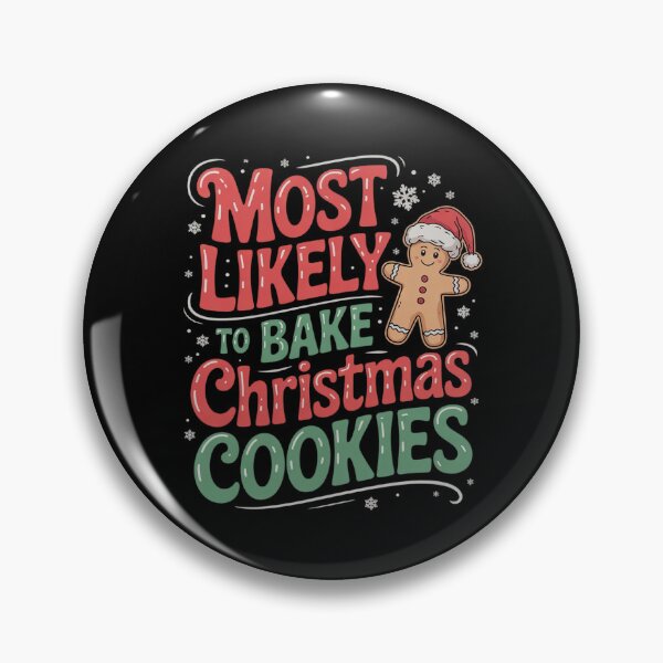 Item preview, Most Likely To Bake Christmas Cookies Matching Family 4  designed and sold by DigitaldeligArt.