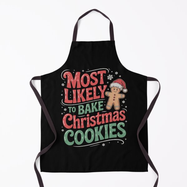 Item preview, Most Likely To Bake Christmas Cookies Matching Family 4 designed and sold by DigitaldeligArt.