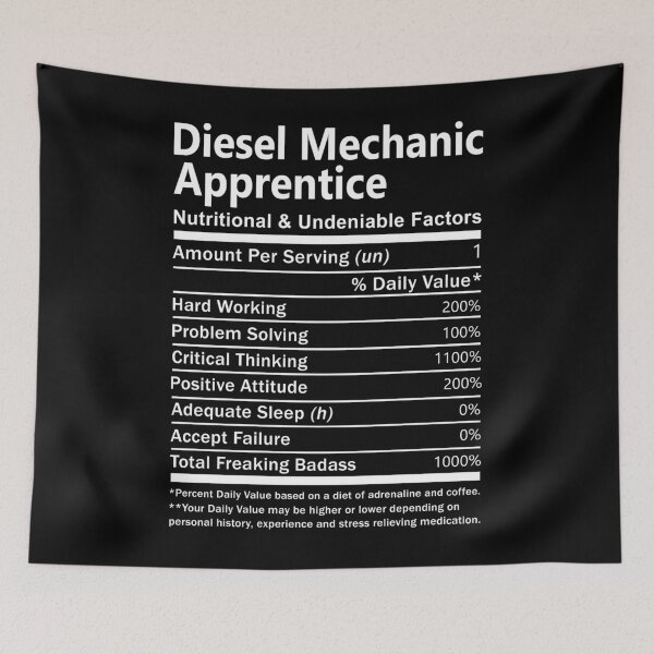 Item preview, Diesel Mechanic Apprentice designed and sold by liviawong435.