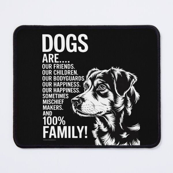 Item preview, Dogs Are Our Friends Our Children Our Bodyguards designed and sold by genkihikki.