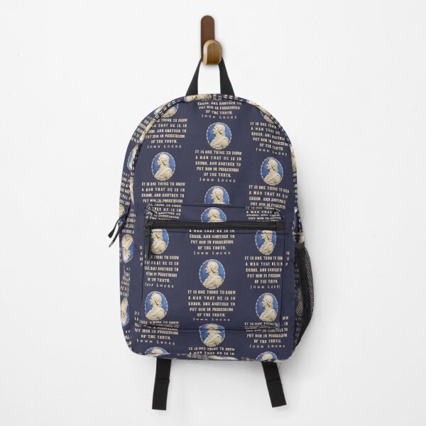 Item preview, John Locke quote: It is one thing to show a man that he is in error, and another to put him in possession of truth. designed and sold by artbleed.
