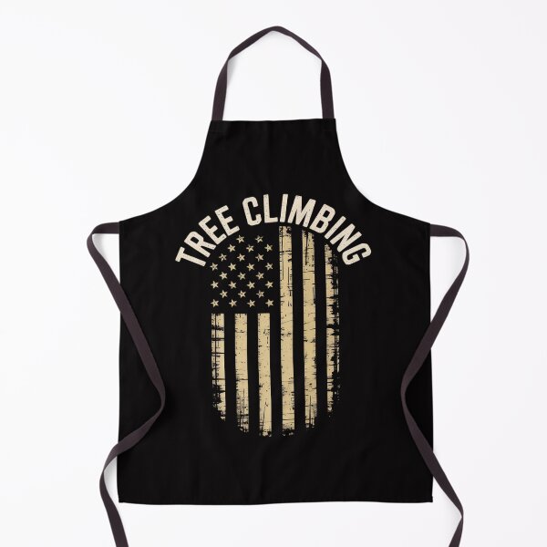 Item preview, American Flag Tree Climbing Climber Lumberjack designed and sold by teltvitossuilea.