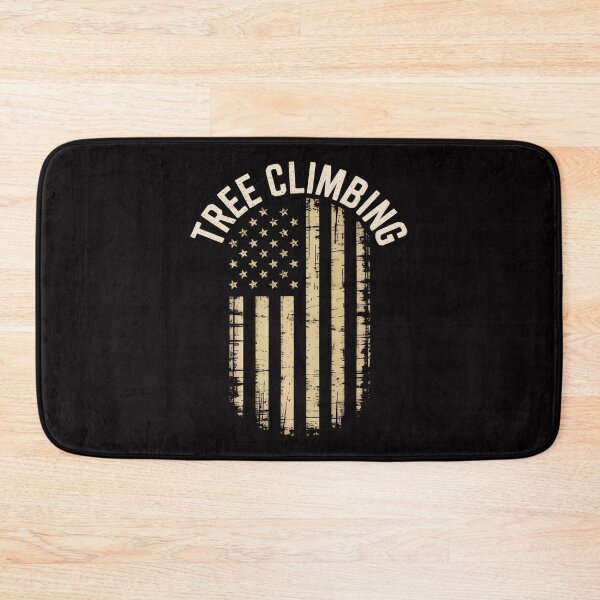 Item preview, American Flag Tree Climbing Climber Lumberjack designed and sold by teltvitossuilea.