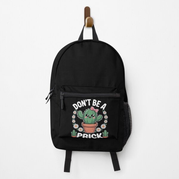 Item preview, Don’t Be a Prick Funny Kawaii Cactus Sarcastic Plant pun designed and sold by genkihikki.