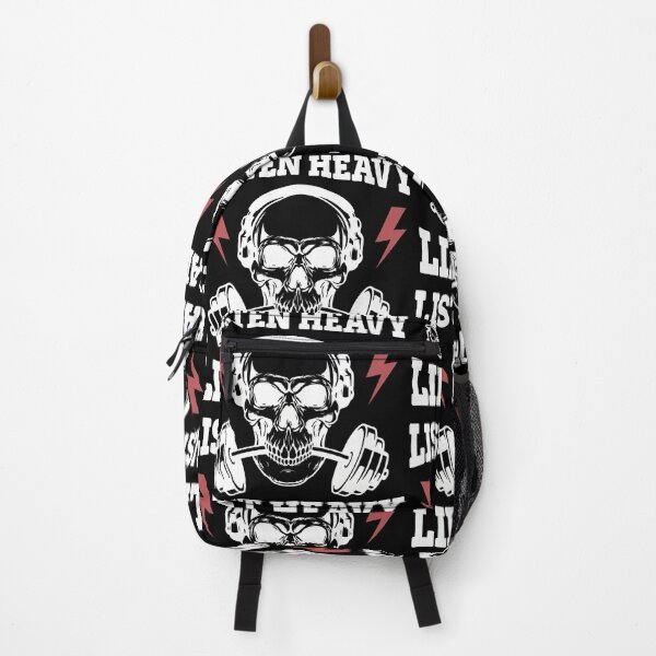 Item preview, Listen Heavy Lift Heavy Skull designed and sold by najbulaledany.