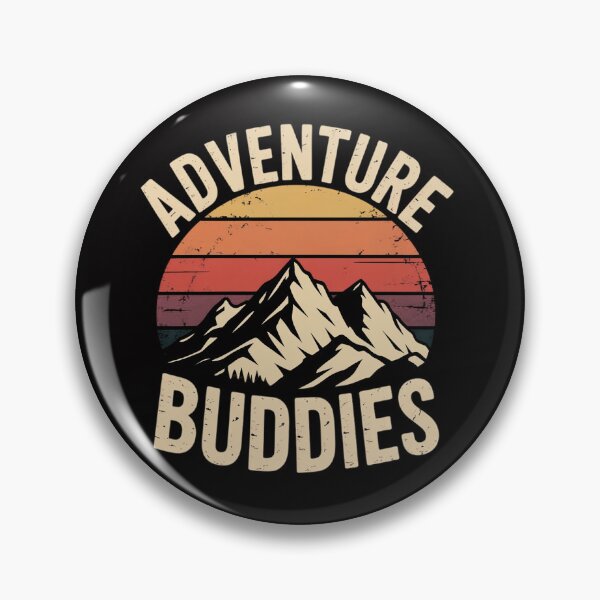 Item preview, Adventure Buddies - Traveler Buddy Backpacking Camping Hiker designed and sold by teltvitossuilea.