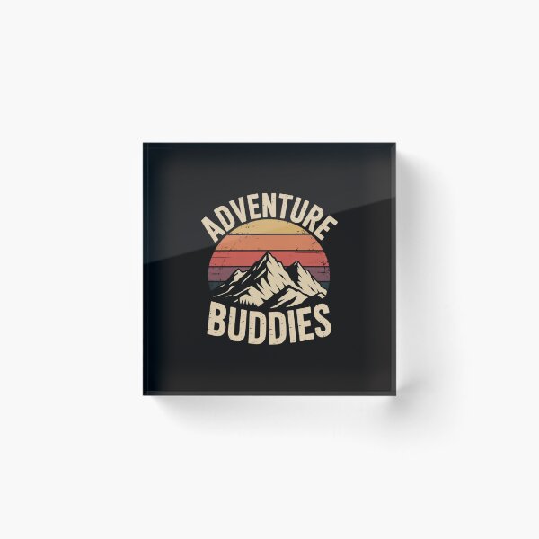 Item preview, Adventure Buddies - Traveler Buddy Backpacking Camping Hiker designed and sold by teltvitossuilea.