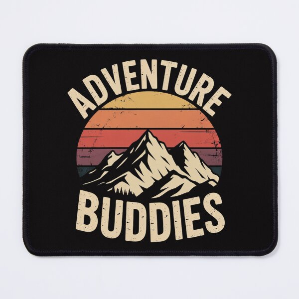 Item preview, Adventure Buddies - Traveler Buddy Backpacking Camping Hiker designed and sold by teltvitossuilea.