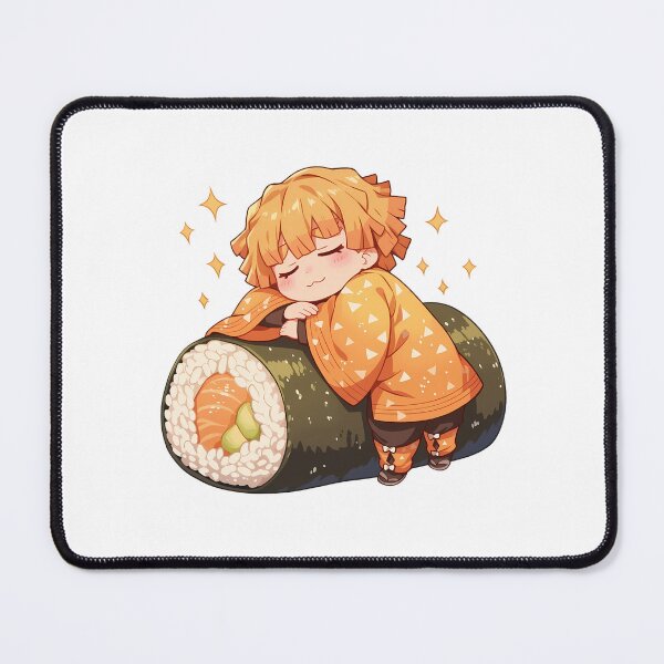 Item preview, Sparkling Zenitsu Agatsuma Demon Slayer Chibi Sushi Anime Boy designed and sold by CarlosBender.