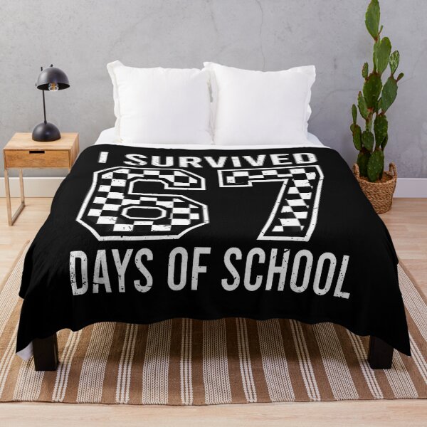 Item preview, I Survived 67 Days Of School Funny Six Seven 6 7 Meme Z Gen designed and sold by elihletoriong.
