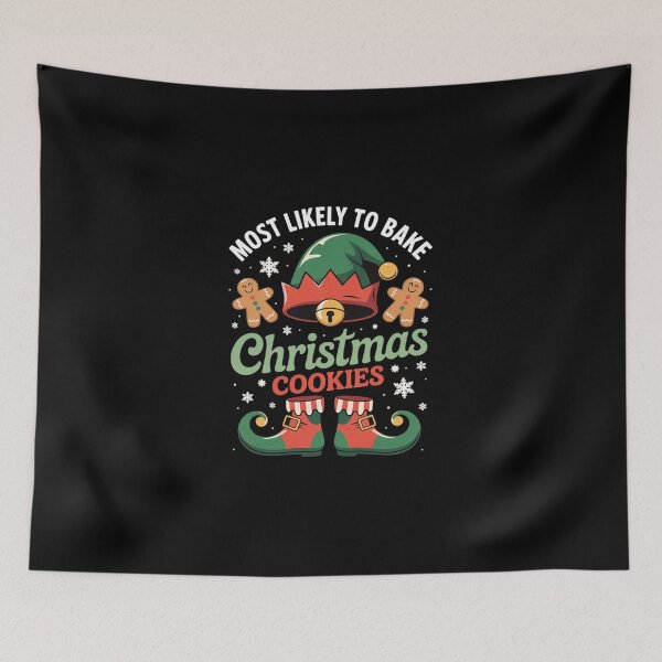 Item preview, Most Likely To Bake Christmas Cookies02  designed and sold by DigitaldeligArt.
