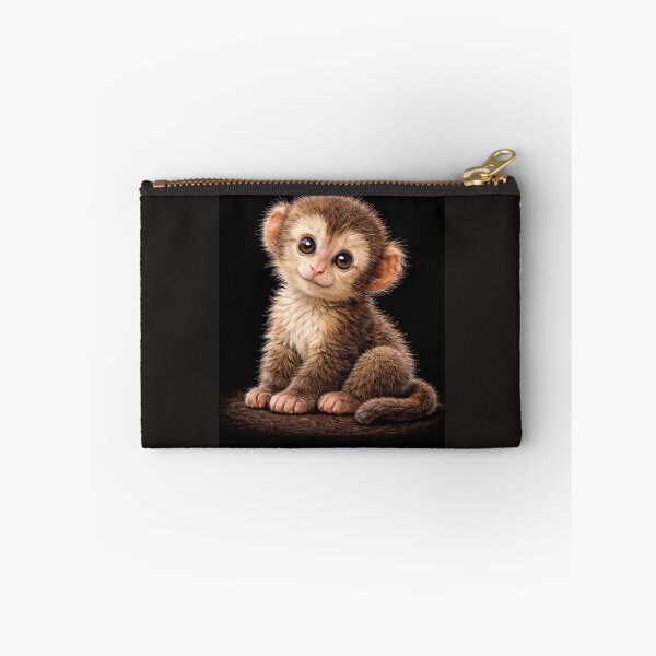 Item preview, Baby Monkey – Curious Heart designed and sold by TheJoyfulPen.