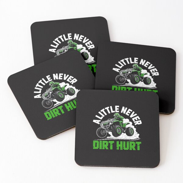 Item preview, A Little Dirt Never Hurt ATV 4 Wheeler Quad Gift designed and sold by teltvitossuilea.