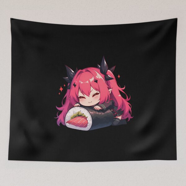 Item preview, Krul Tepes Seraph Of The End Chibi Sushi Kawaii Anime Girl designed and sold by CarlosBender.