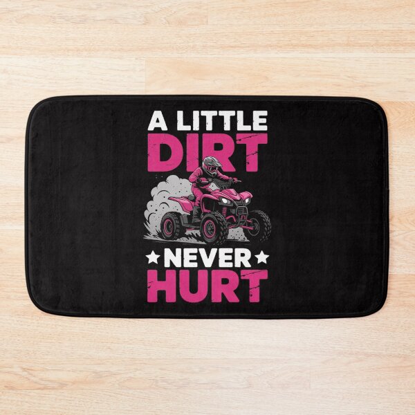 Item preview, A Little Dirt Never Hurt 4 Wheeler ATV Quad Kids Girls designed and sold by teltvitossuilea.