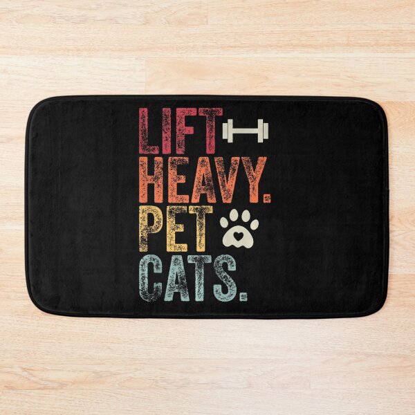 Item preview, Lift Heavy Pet Cats Typography designed and sold by najbulaledany.