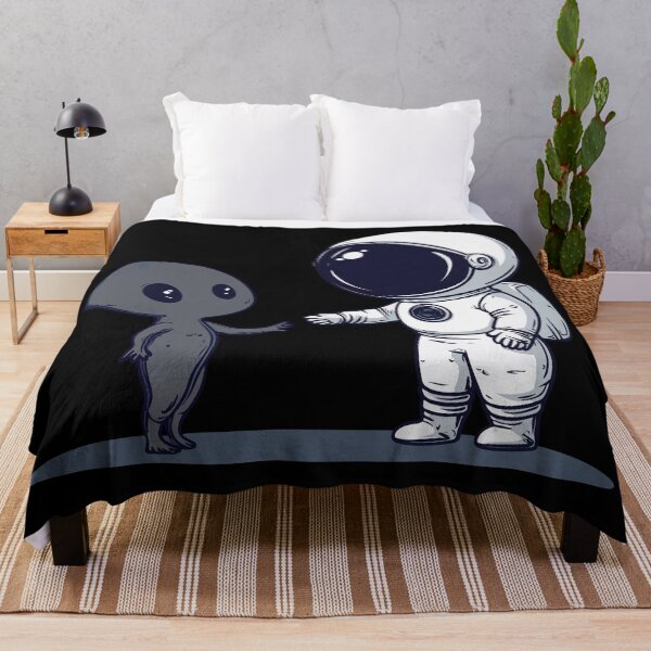 Item preview, Astronaut meets Alien designed and sold by ClubVacay.