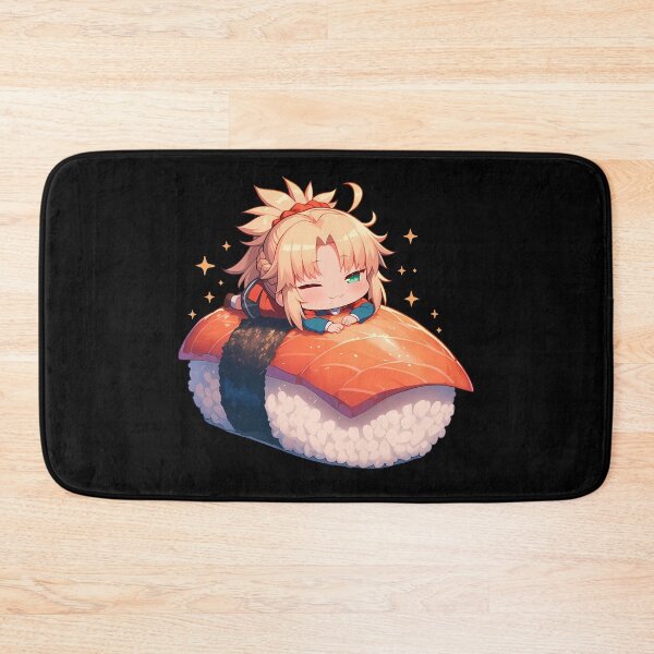 Item preview, Mordred Red Saber Cute Chibi Sushi Kawaii Fate Grand Order Anime designed and sold by CarlosBender.