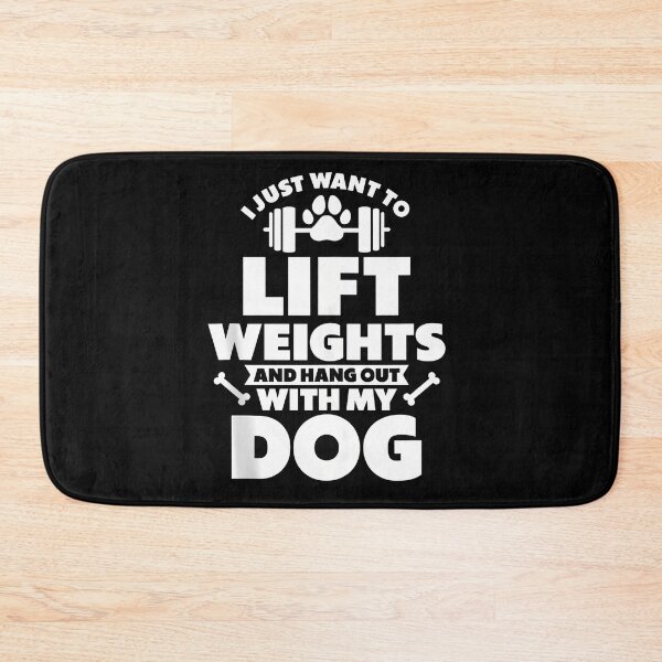 Item preview, Lift Weights Hang Out With My Dog designed and sold by najbulaledany.