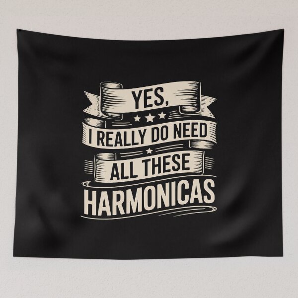 Item preview, Yes I Really Do Need All These Harmonicas Music designed and sold by sonlylya.