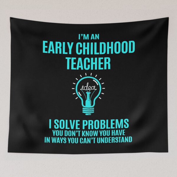 Item preview, Early Childhood Teacher designed and sold by GaliguineChines.
