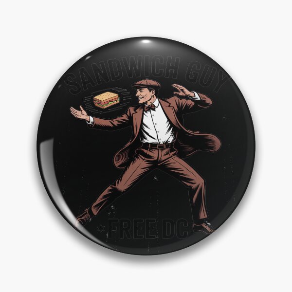 Item preview, Sandwich Man, Free D.C., Free DC, Sandwich Guy designed and sold by Hofersofer.