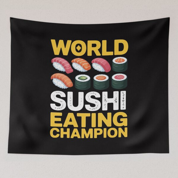 Item preview, World Sushi Eating Champion Love Japan Gift Roll designed and sold by sonlylya.