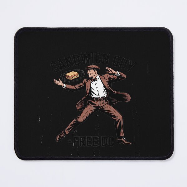 Item preview, Sandwich Man, Free D.C., Free DC, Sandwich Guy designed and sold by Hofersofer.