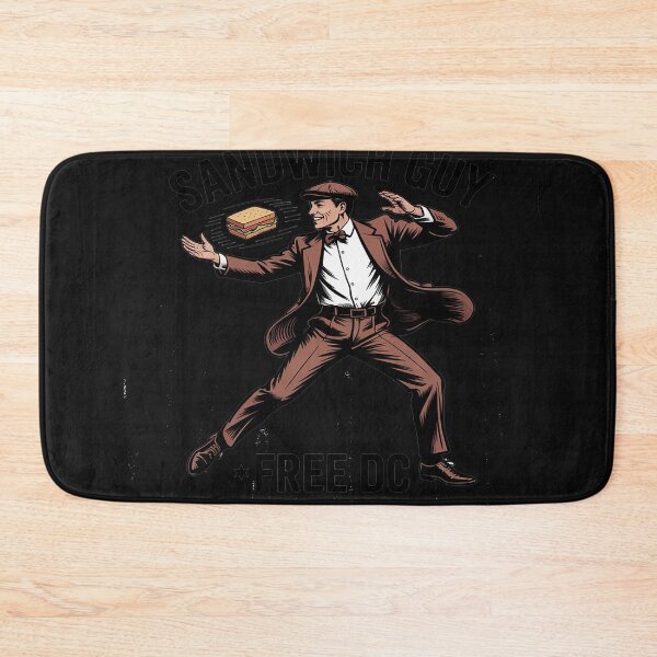 Item preview, Sandwich Man, Free D.C., Free DC, Sandwich Guy designed and sold by Hofersofer.