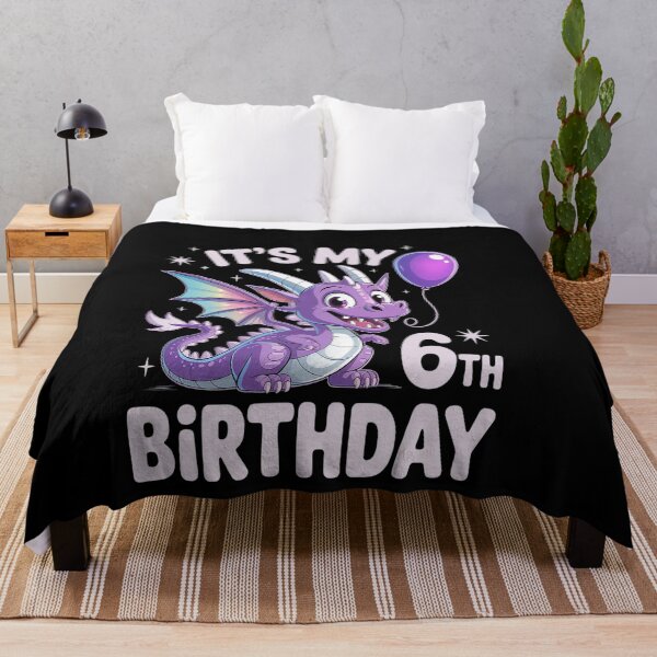 Item preview, Dragon 6th Birthday Mystical Party Magical Creature Fantasy designed and sold by genkihikki.