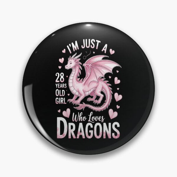Item preview, Dragon 28th Birthday Girl Party Mythical Creature Fantasy designed and sold by genkihikki.