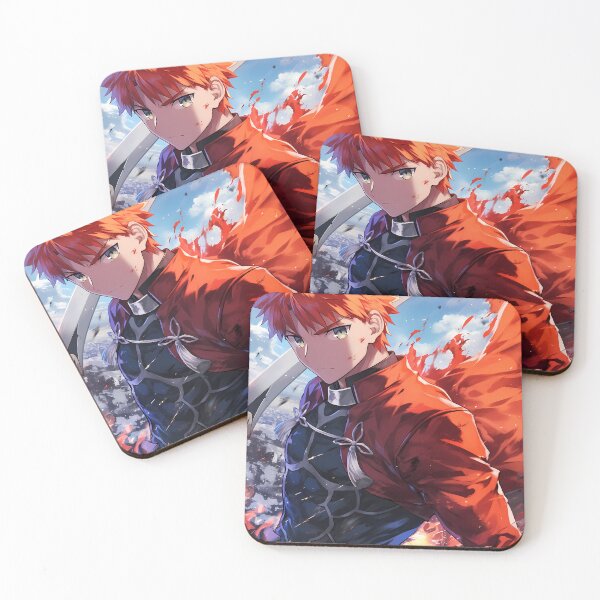 Item preview, Shirou Emiya Fate Stay Night Anime Hero Battle Fire Sky Determination designed and sold by CarlosBender.