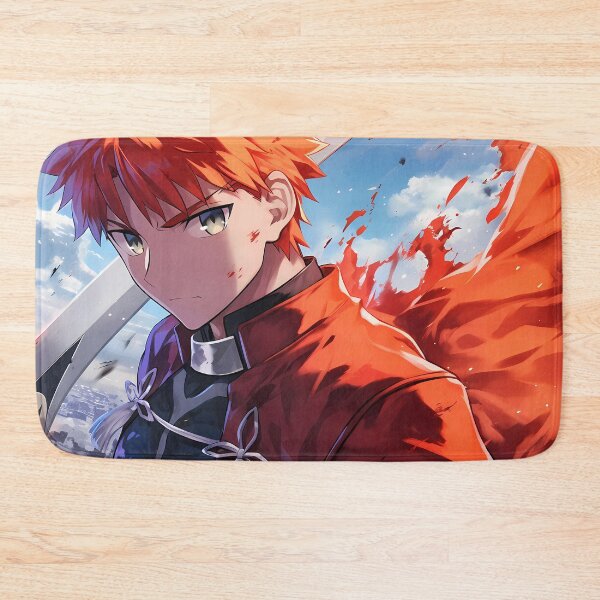 Item preview, Shirou Emiya Fate Stay Night Anime Hero Battle Fire Sky Determination designed and sold by CarlosBender.