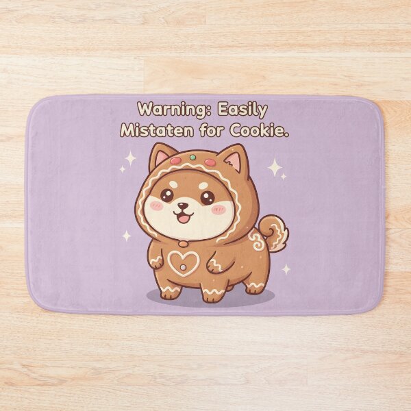 Item preview, Warning: Mistaken for Cookie Cute Gingerbread Dog designed and sold by SillyPawsStudio.