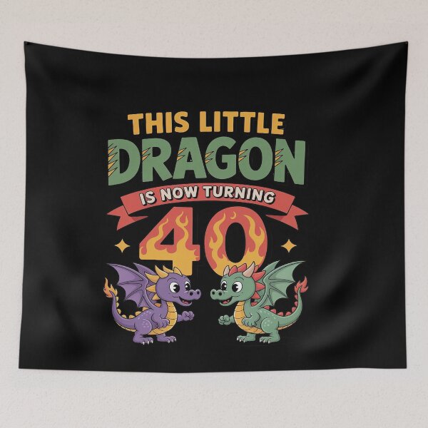 Item preview, Dragon 49th Birthday Party Magical Creature designed and sold by genkihikki.