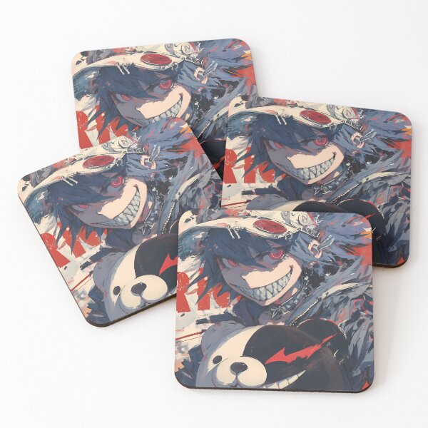 Item preview, Anime Fierce Monokuma Danganronpa Chaotic Anime Madness With Bold Graphic Energy designed and sold by CarlosBender.