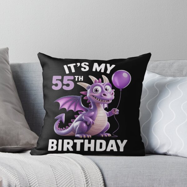 Item preview, Dragon 55th Birthday Mystical Party Magical Creature Fantasy designed and sold by genkihikki.