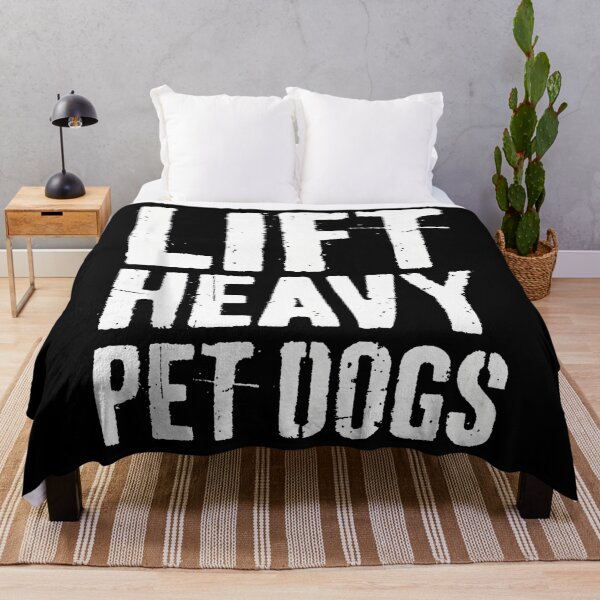 Item preview, Lift Heavy Pet Dogs Typography 	 designed and sold by nyuliosaero.