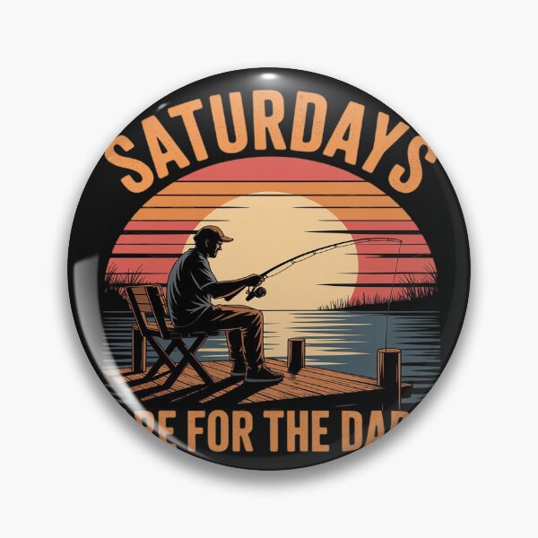 Item preview, Saturdays are For the Dads Fishing Father's Day designed and sold by Hofersofer.
