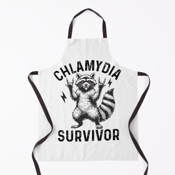 Item preview, Chlamydia Survivor Raccoon Humor designed and sold by KroghDs.