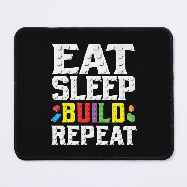 Item preview, Eat Sleep Build Repeat Building Master Builder Blocks Bricks designed and sold by walemagloodth.